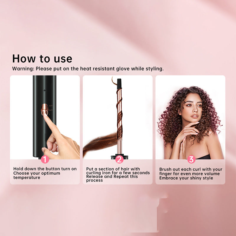 65% RABATT TEMPORÄR | GlamCurl™ | Wunderschöne Locken, die den ganzen Tag geschmeidig bleiben!