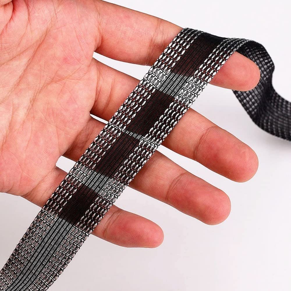 Bügelsaumband selbstklebend, 2er Set, 10 x 5 cm | Baumwolle, ohne Nähen | Perfekter Hosensaum in Sekunden fixieren 4