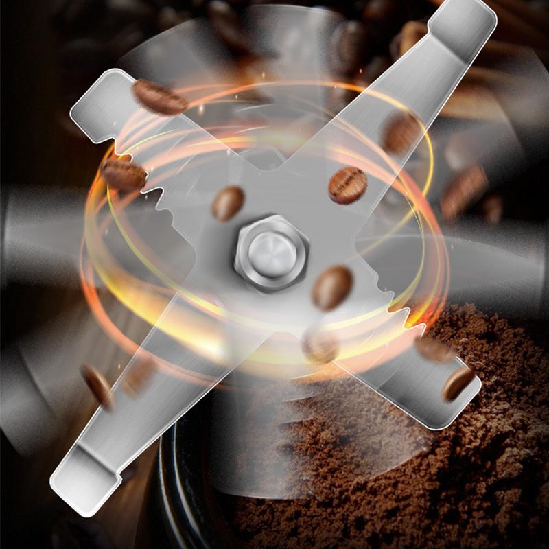 Mini macinatore elettrico per alimenti | Lame in acciaio inossidabile | Funzionamento a un pulsante | FreshMill