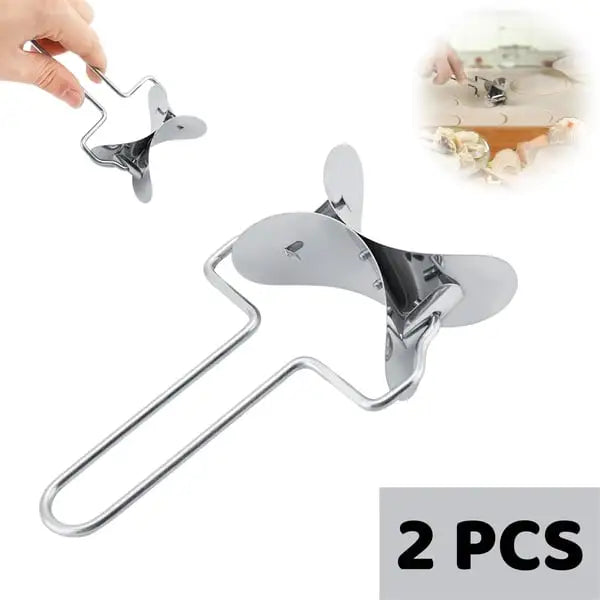 Knödelschneider für Knödel, Teigwaren und Keksteig | Ergonomischer Griff | Schnelle, gleichmäßige Ränder ohne Falten 8