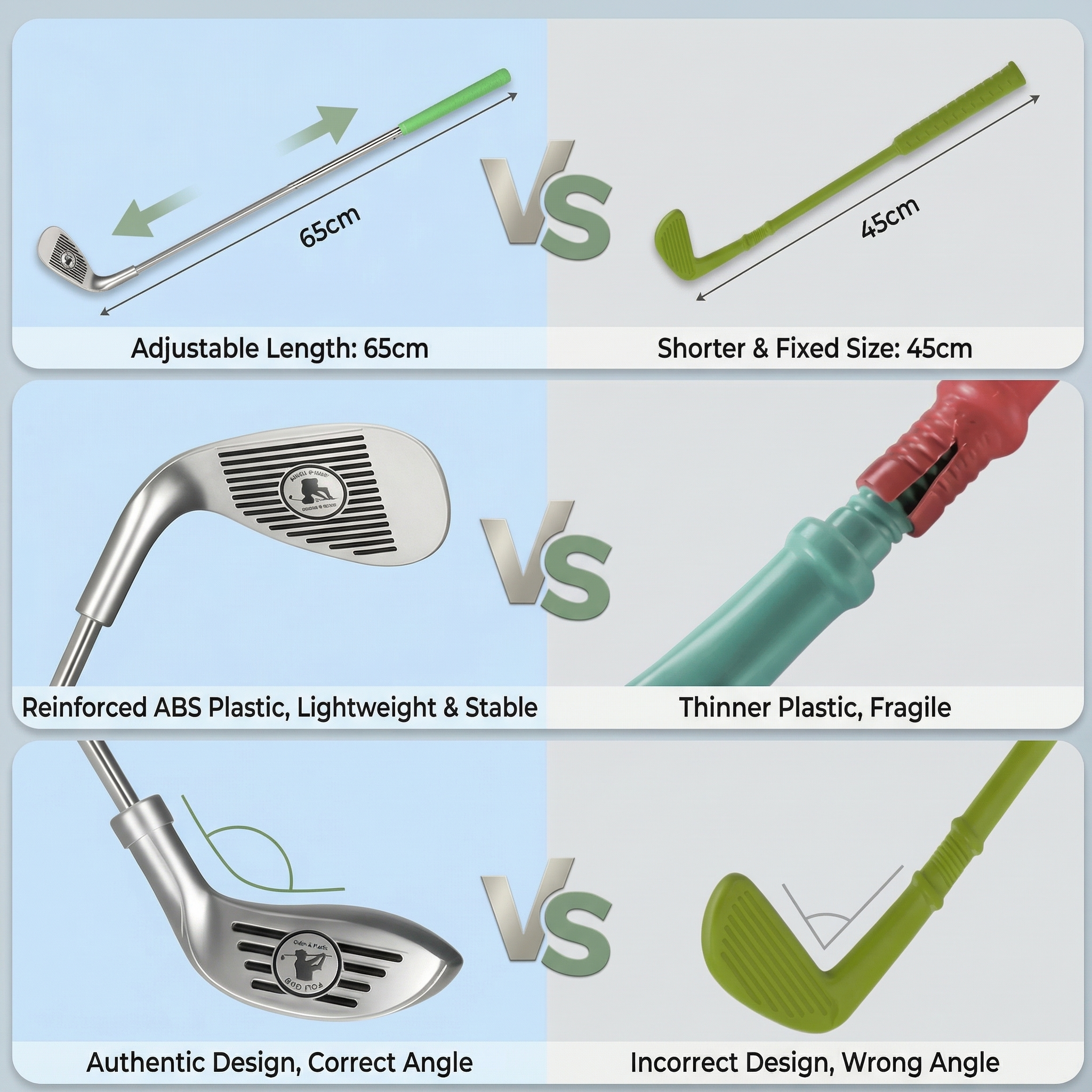 Přenosný trénink mini golfu | Sada puttingové podložky | Vnitřní i venkovní použití | Fairwayfix