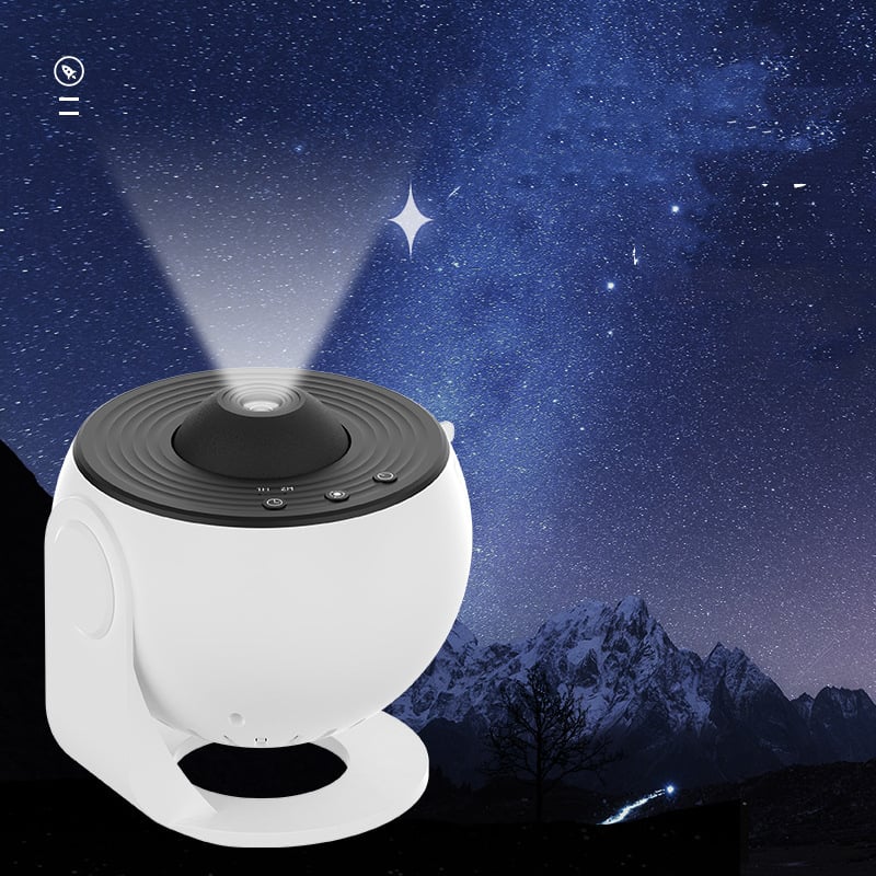 Himmelsprojektor | 360° Drehbar mit 12 Projektionen | HD-Bild & Bluetooth | Starcove