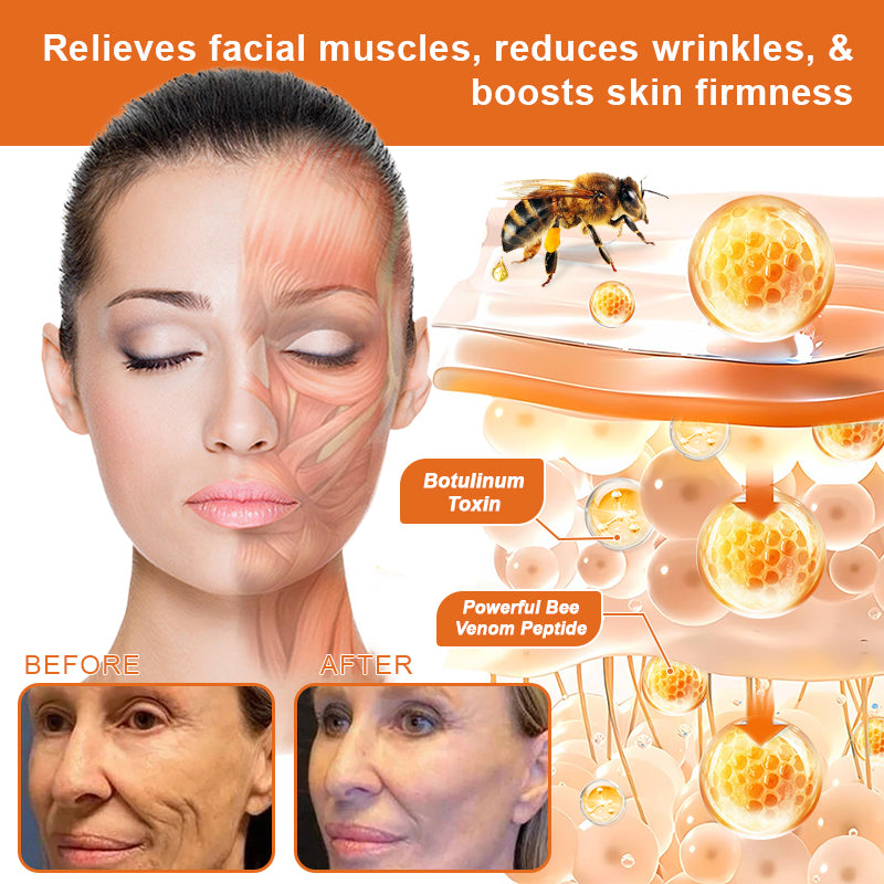 Anti-Aging Serum Stick für Frauen | Bienengift, Hyaluron & Peptide | Strafft Haut, Glättet Falten & Spendet Feuchtigkeit 7