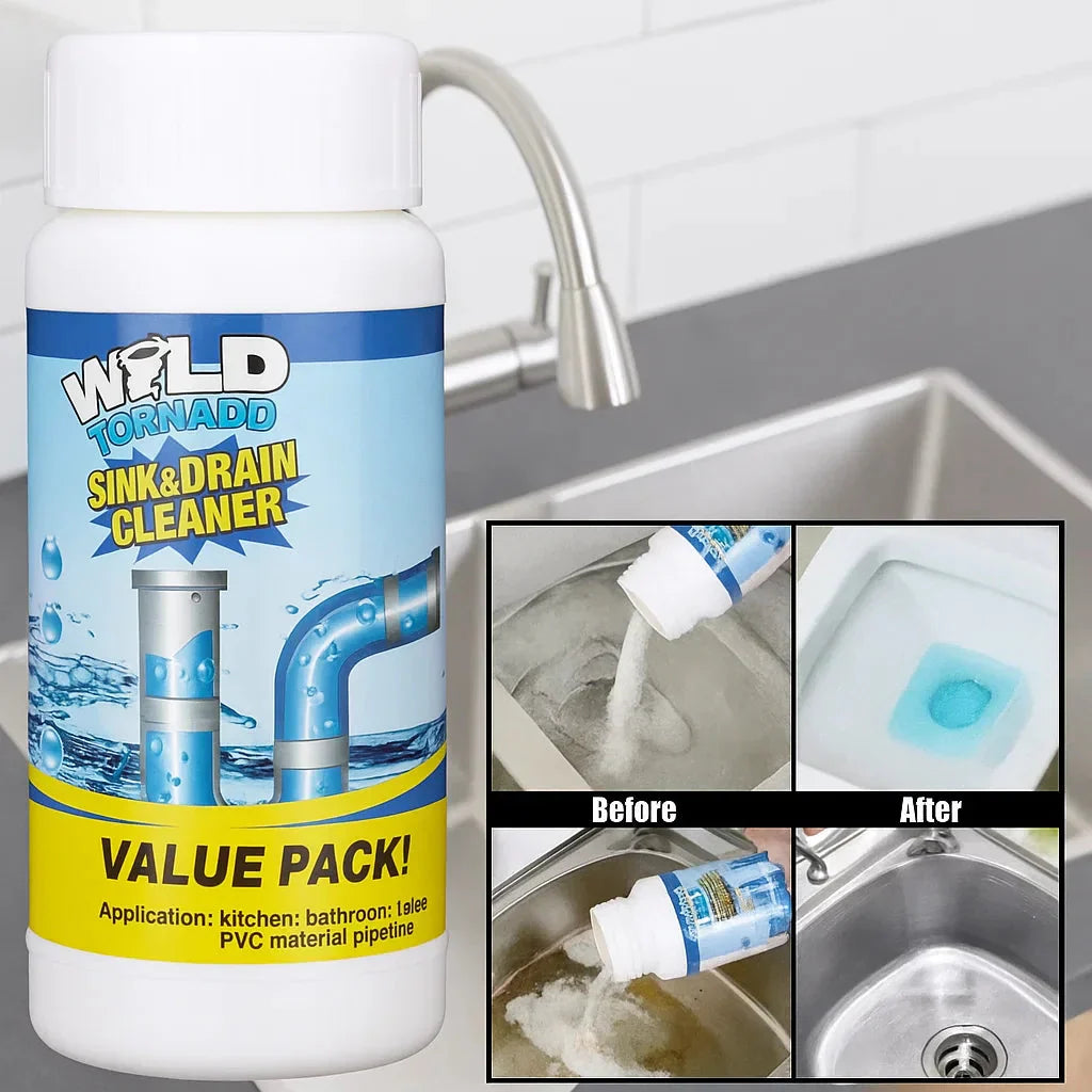 Abflussreiniger | Schnell wirkende Rohrfrei Formel | DrainBlast