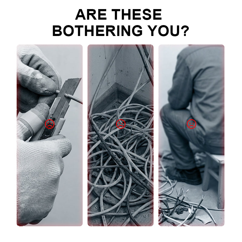 Clește pentru dezizolat | Tăiere curată | Operare cu manivelă manuală sau bormașină | StripForce