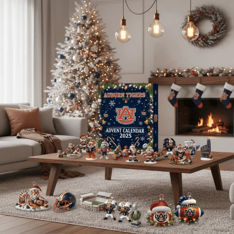 Adventskalender stehend wiederverwendbar 25 Türchen mit glänzendem Finish