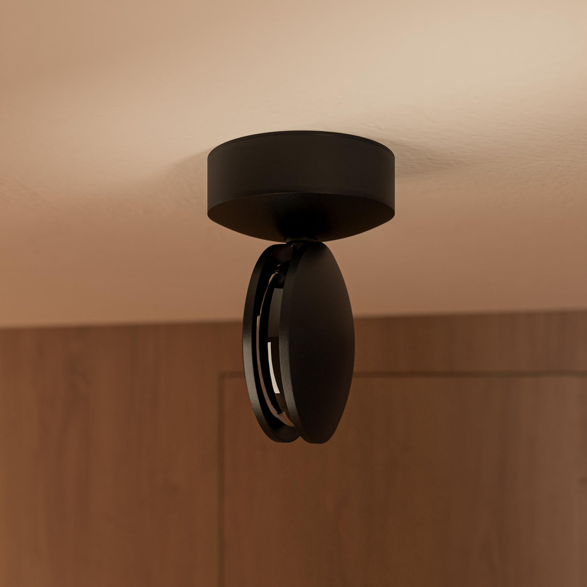 Ambiente-Wandleuchte LED 360-Grad drehbar mit Licht-Schatten-Spiel 13