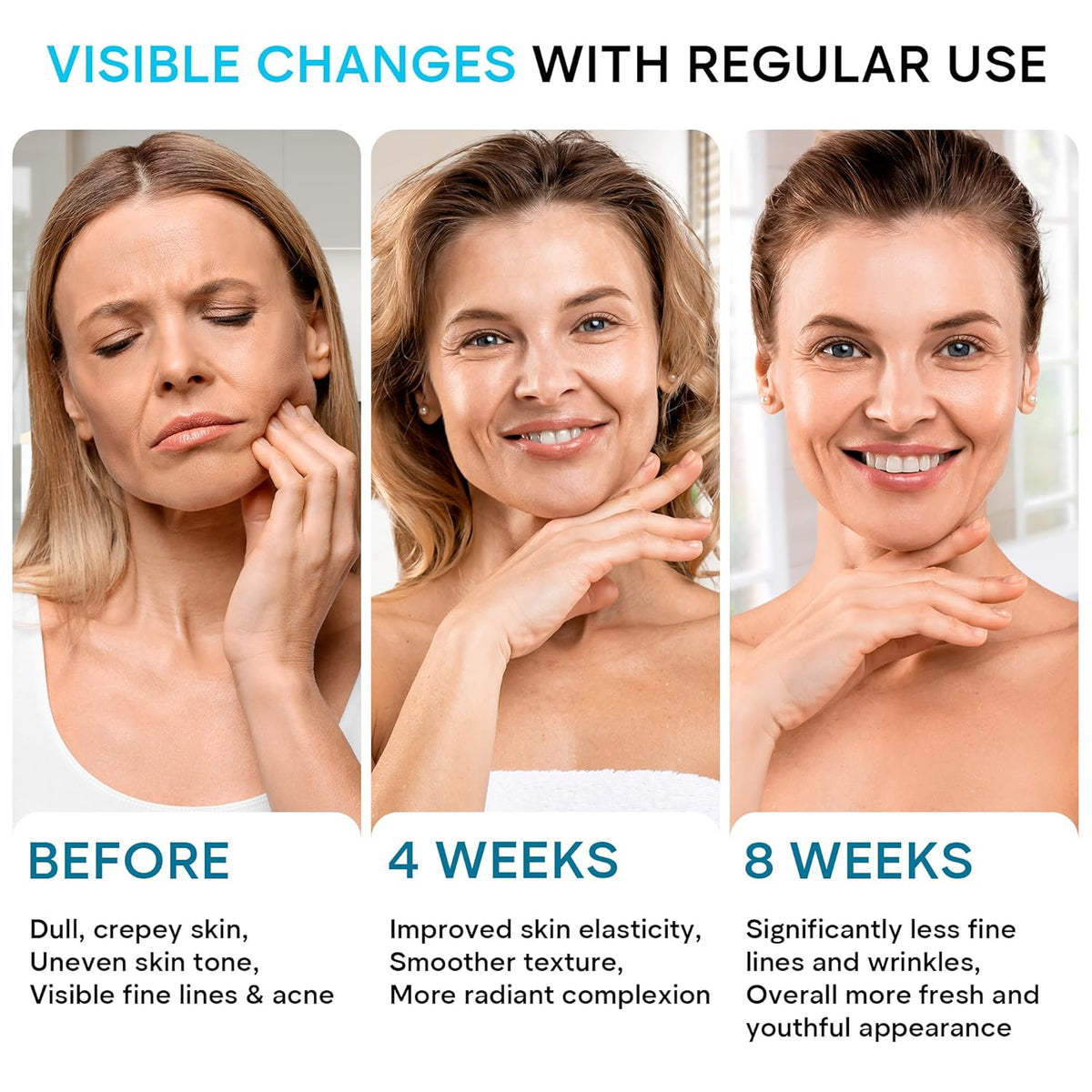Anti-Aging Gesichtscreme für Frauen | Kollagen, Hyaluronsäure & Retinol | Für glattere, straffere und feuchtigkeitsreiche Haut 7