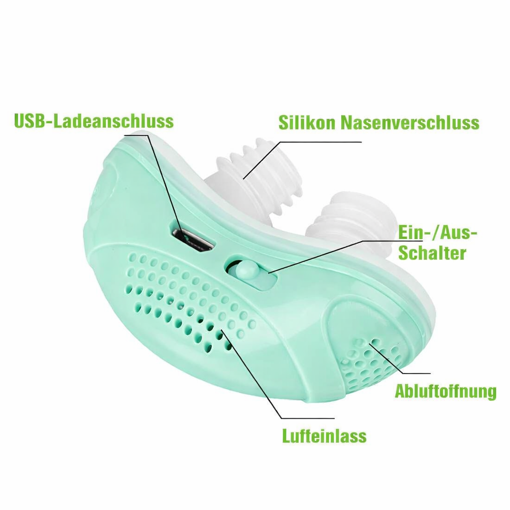 Anti-Schnarch | Elektronische Atemhilfe | NasoEase