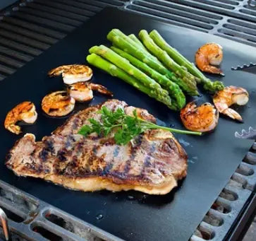 Antihaft-Grillmatte | Sauberes Grillen | Für Fleisch, Fisch und Gemüse | GrillSauber