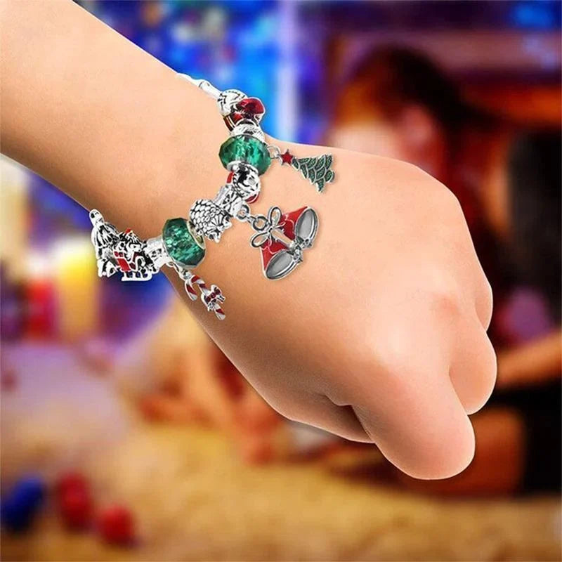Armband-Bastelset Adventskalender Schraubverschluss mit 24 Charms 5