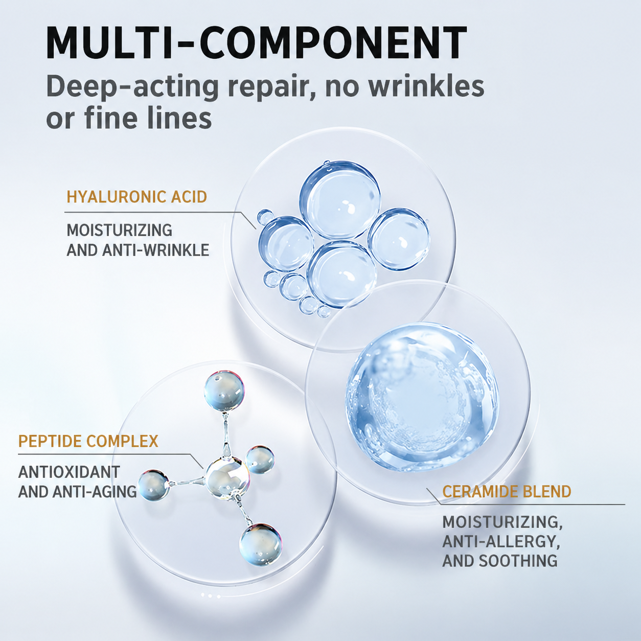 Augencreme | Anti-aging Moisturizing | Against Wrinkles & Dark Circles | LumiVéa