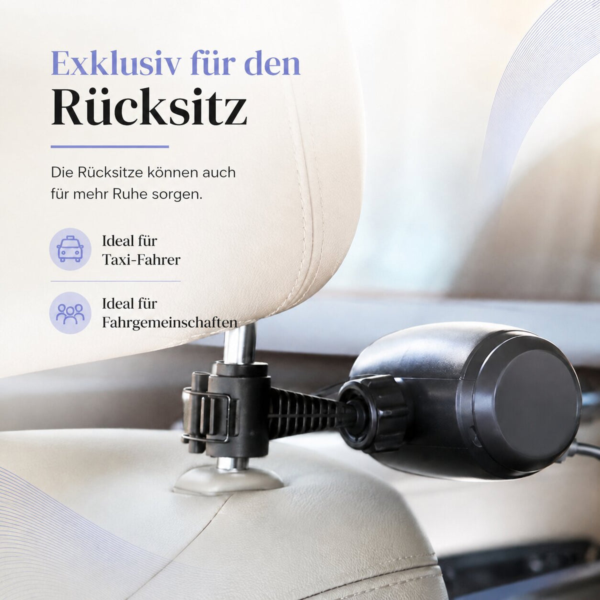 Auto Ladegerät 3in1 einziehbares Kabel mit gekennzeichneten Anschlüssen