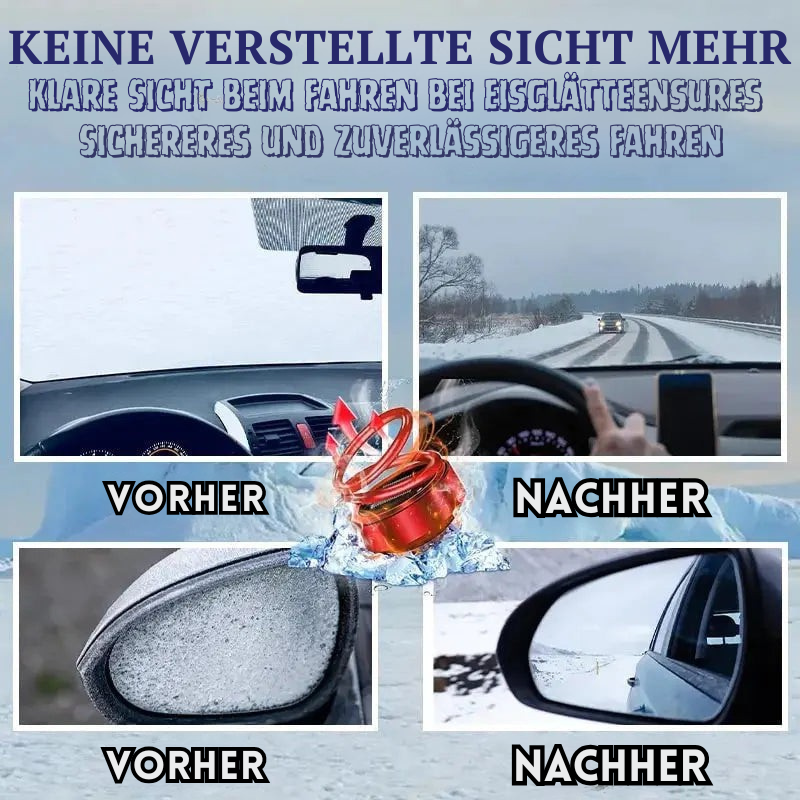 Auto Solar Heizgerät | Eisreduzierung | Schnelle Wärme | Kompakt & Energiesparend | Frostiq