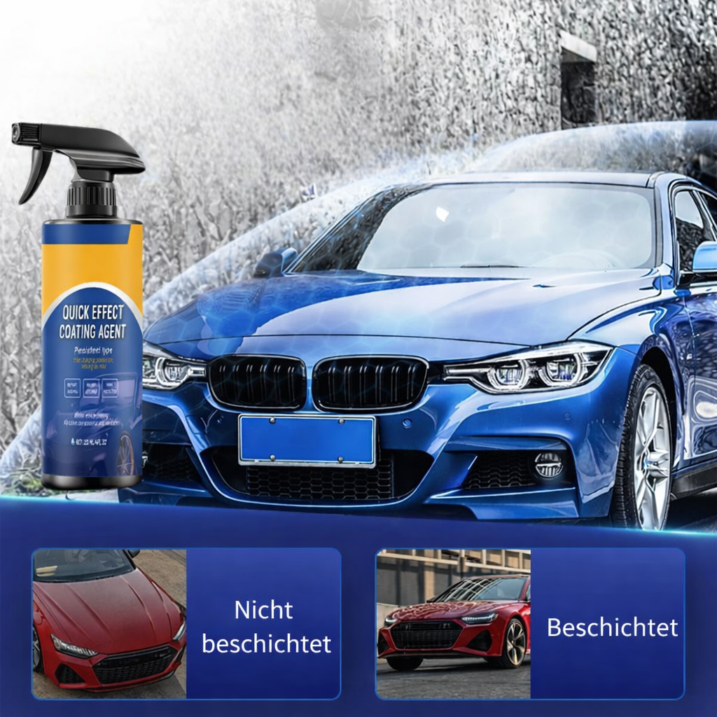 Autolackierung | Sofortiger Glanz | Schutzbeschichtungsspray | CrystalCoat