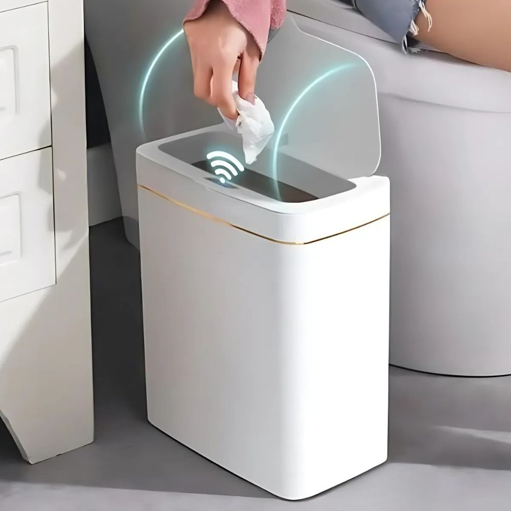 Automatischer Mülleimer mit Bewegungssensor | Berührungslose Öffnung | Mit Automatischer Beutelwechsel-Funktion 1
