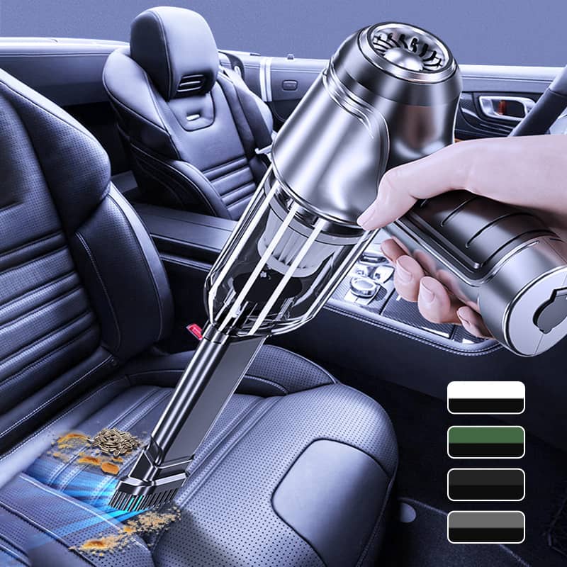 Autostaubsauger Kabellos | Hohe Saugkraft | Lange Akkulaufzeit | CleanVolt