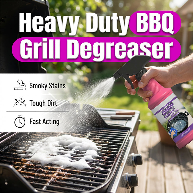 BBQ-Grill-Entfetter | Sprühflasche 120 ml | löst eingebranntes Fett & Schmutz | GreaseOff