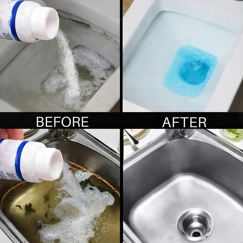 Drain Cleaner | Fast-Acting Pipe Clearing Formula | DrainBlast