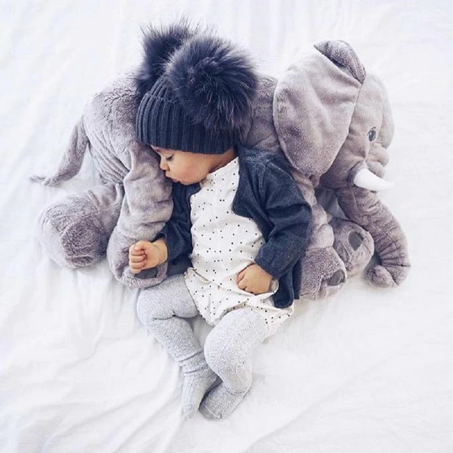 Snuggle Baby polštář | Tvar slona | Pohodlná opora | LittleLuma