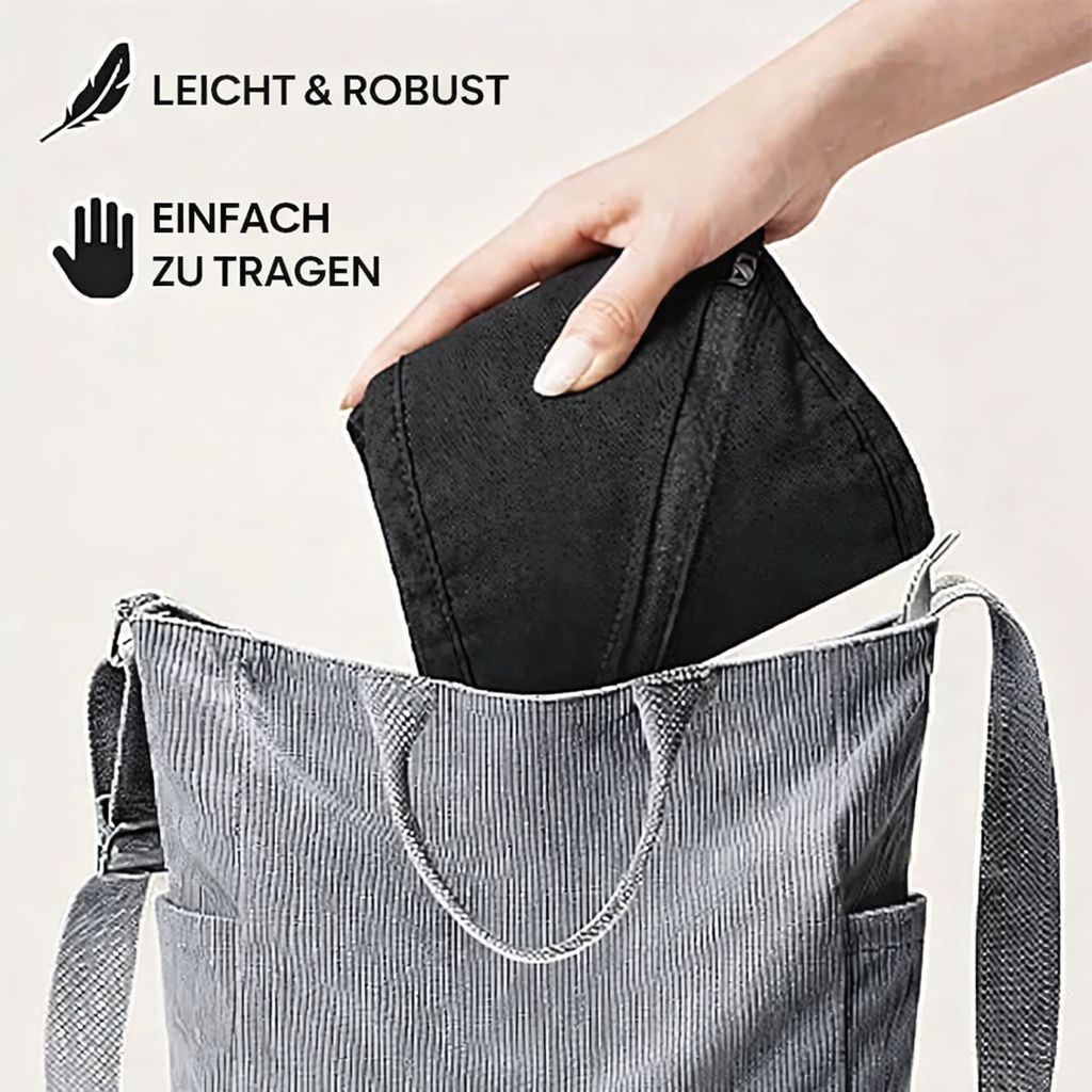 Baby Tragetasche | Verstellbarer ergonomischer Schultergurt | BabySling