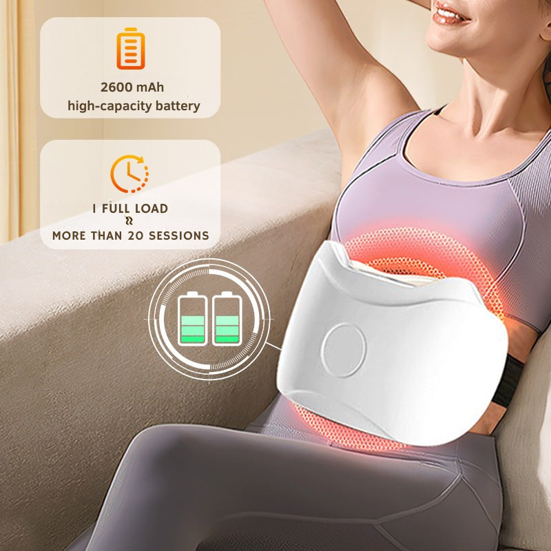 Bauchmassage | Massagegerät mit Wärme und Vibration | Fördert die Verdauung | CoreVibe