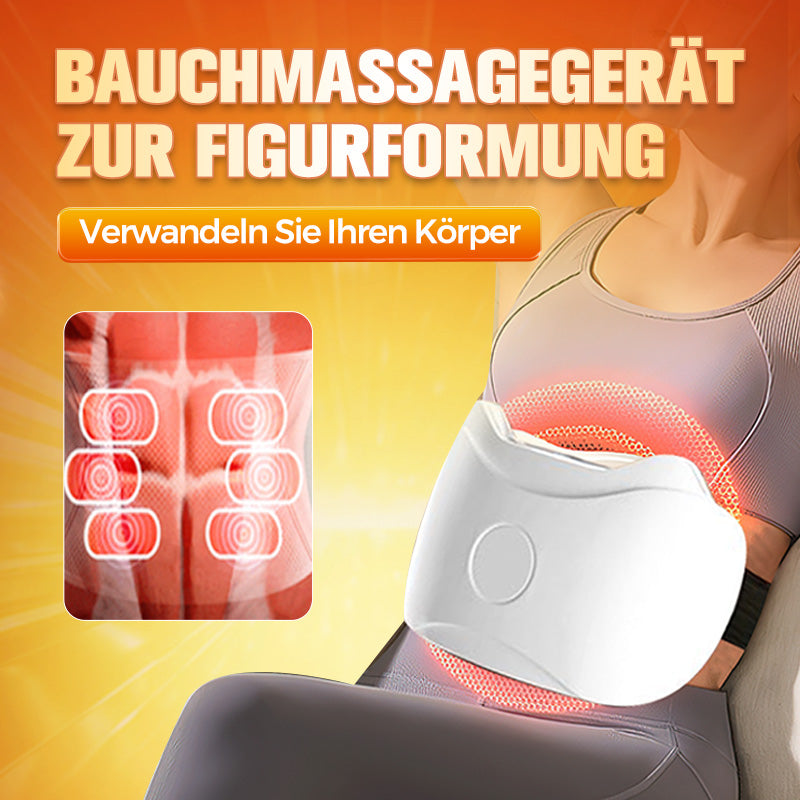 Bauchmassagegerät mit Wärme & Vibration | Kabellos | Fördert Verdauung & Wohlbefinden | CoreVibe