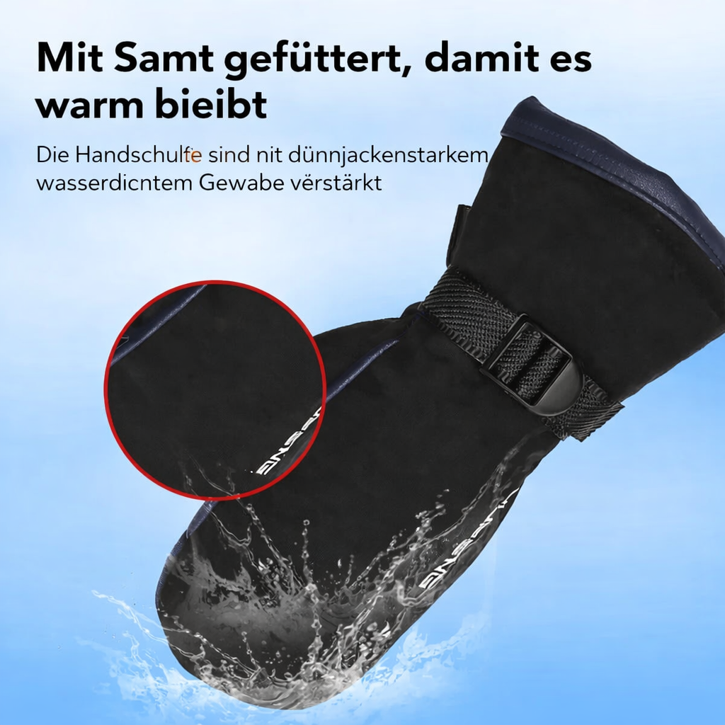 Beheizte Handschuhe | Doppelseitige Wärme | Wasserdicht | USB-aufladbar | HeatGrip