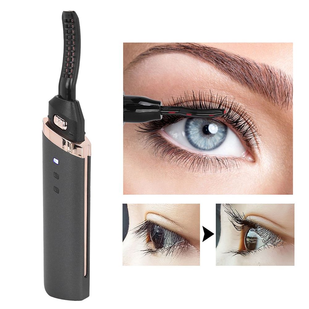 Beheizte Wimpernzange | Schneller Schwung | Sanft & Sicher | USB Wiederaufladbar | LashCurve
