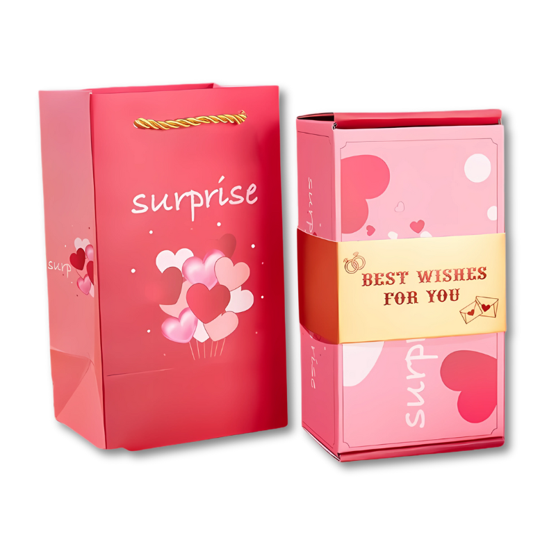 Überraschungsgeschenkbox | Mit Aufspringenden Federboxen | DIY-Geschenkidee | HeartPop