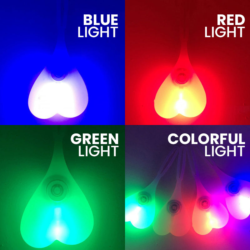 Feu arrière de vélo lumineux nocturne | Étanche et flexible | Polyvalent pour vélo | Glowtrail