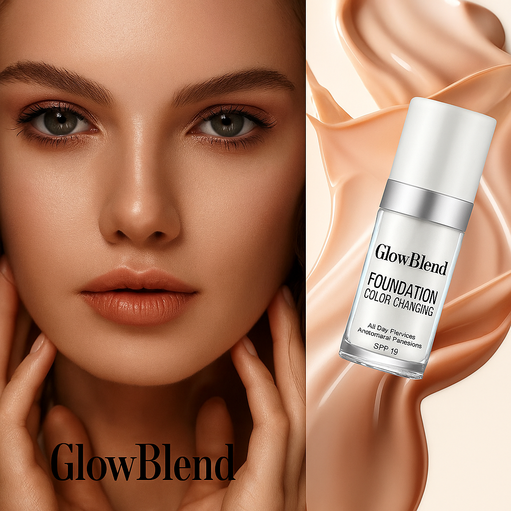 Bilden | Foundation mit Farbwechsel | Natürliches Glow-Finish | GlowBlend