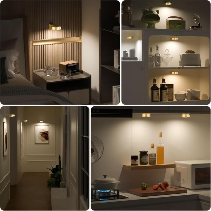 Bilderleuchte | Magnetische LED | 13 Lichtmodi | Dimmbar & Wiederaufladbar