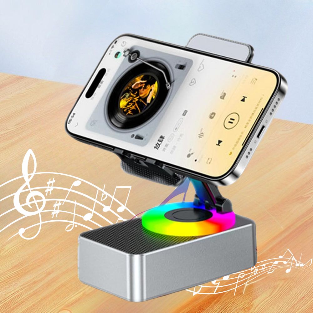 Bluetooth-Lautsprecherständer verstellbar mit rutschfestem Standfuß