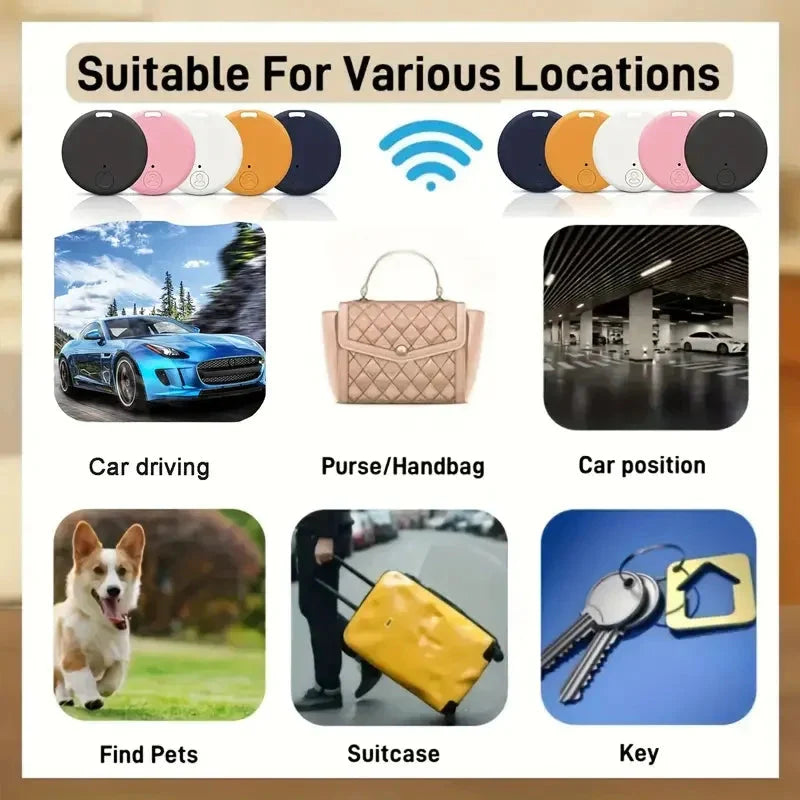 Bluetooth Tracker | Lauter Alarm per App | Letzten Standort auf Karte Sehen | Trackly