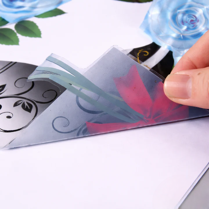 Blumen-Wandsticker mit Schmetterlingen | Abziehen und aufkleben | Wiederverwendbar | DekoFalter