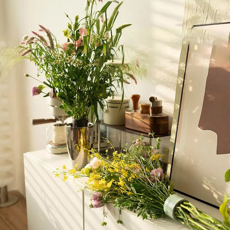 Blumenorganisator | ABS Keramik-Optik | Stabile Blumenarrangements | Stemly