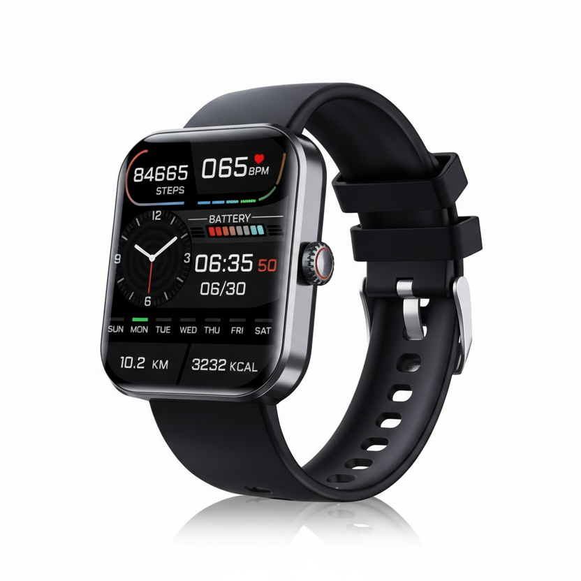 Blutzuckermessgerät Smartwatch | Nicht-invasives Glucose-Tracking | iOS & Android | Vitalarc