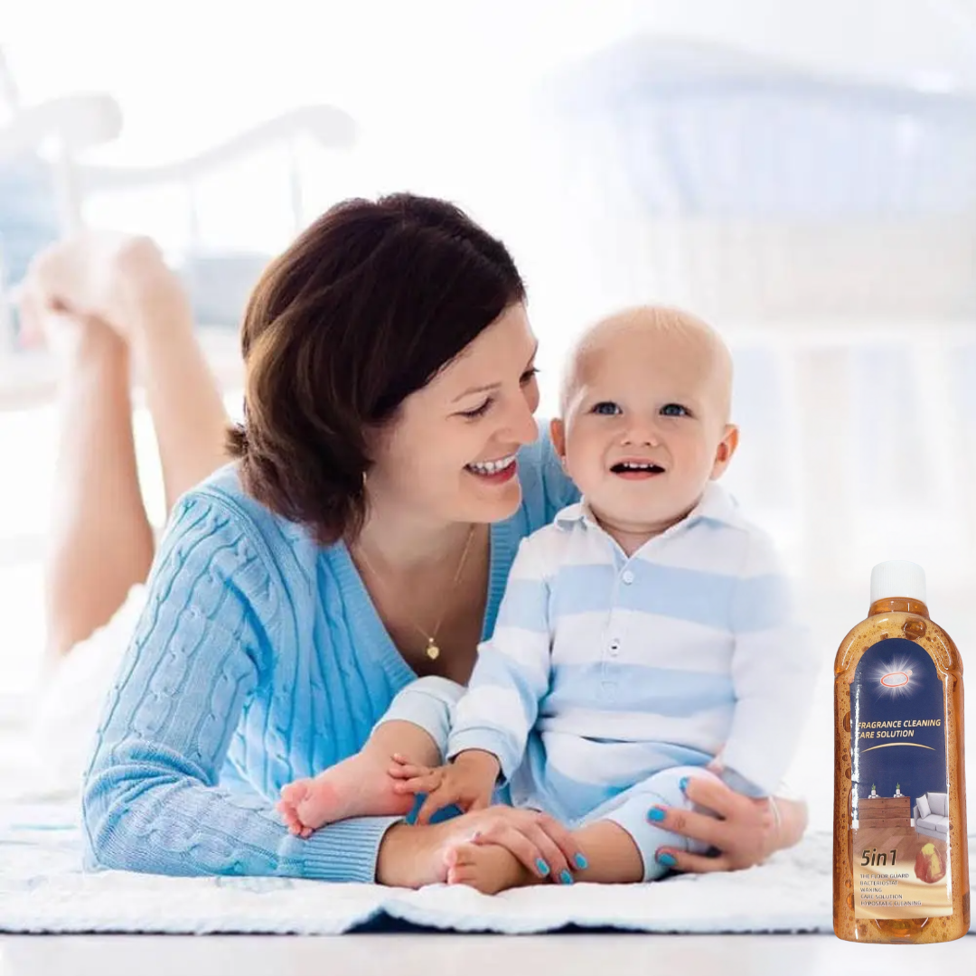 Bodenwischer | Bodenreiniger mit Politur | Reinigt und pflegt in einem Wisch | CleanerPro