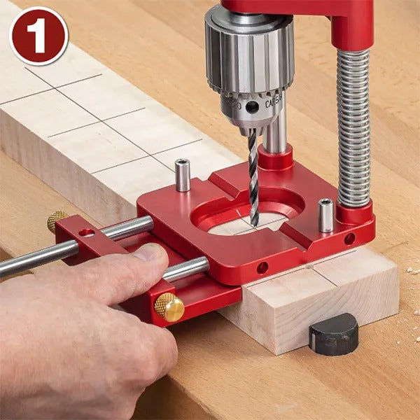 Bohrschablone | Präzises 90° Bohren | Robust & langlebig | DrillRight