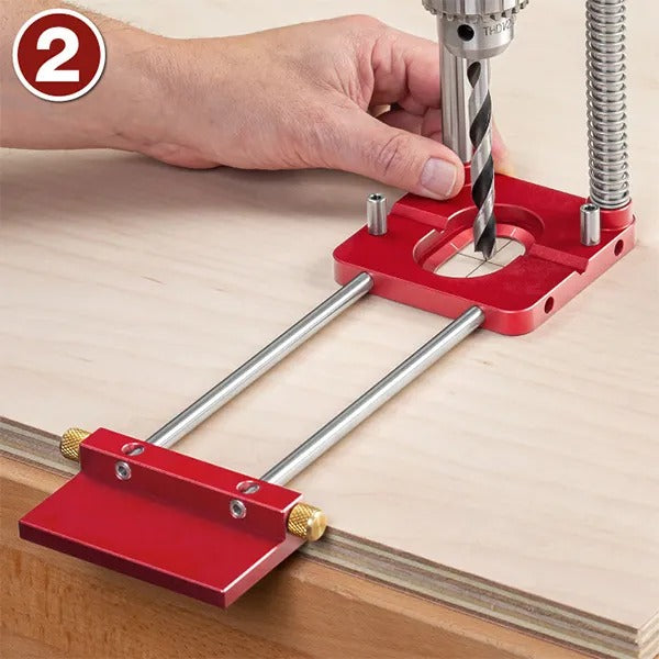 Bohrschablone | Präzises 90° Bohren | Robust & langlebig | DrillRight