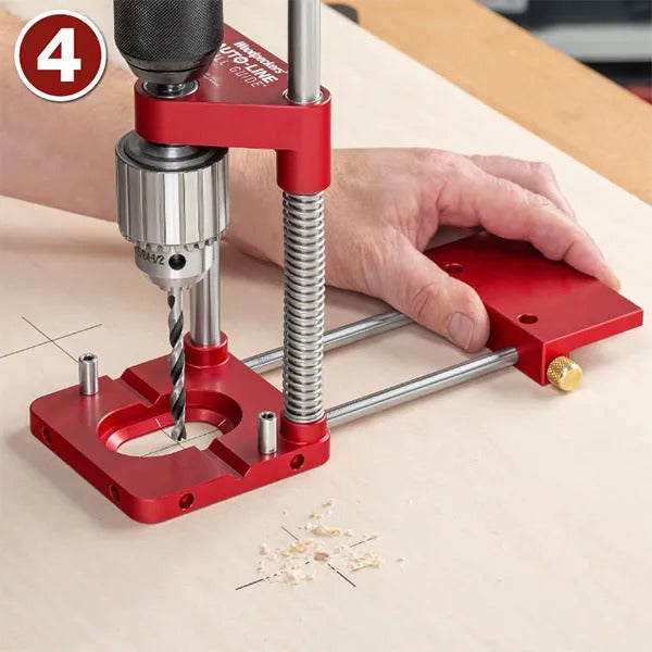 Bohrschablone | Präzises 90° Bohren | Robust & langlebig | DrillRight