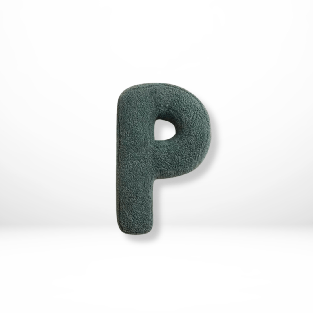 Buchstaben Kissen | Dekokissen Alphabet | Samtweich personalisierbar | Alphora