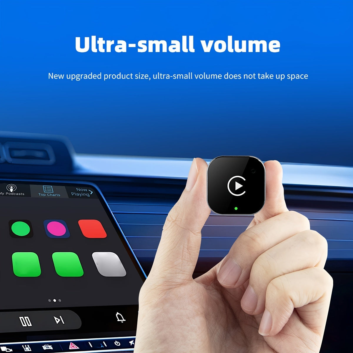 CarPlay & Android Auto Adapter | Plug & Play | Verbindet Automatisch | AutoCast