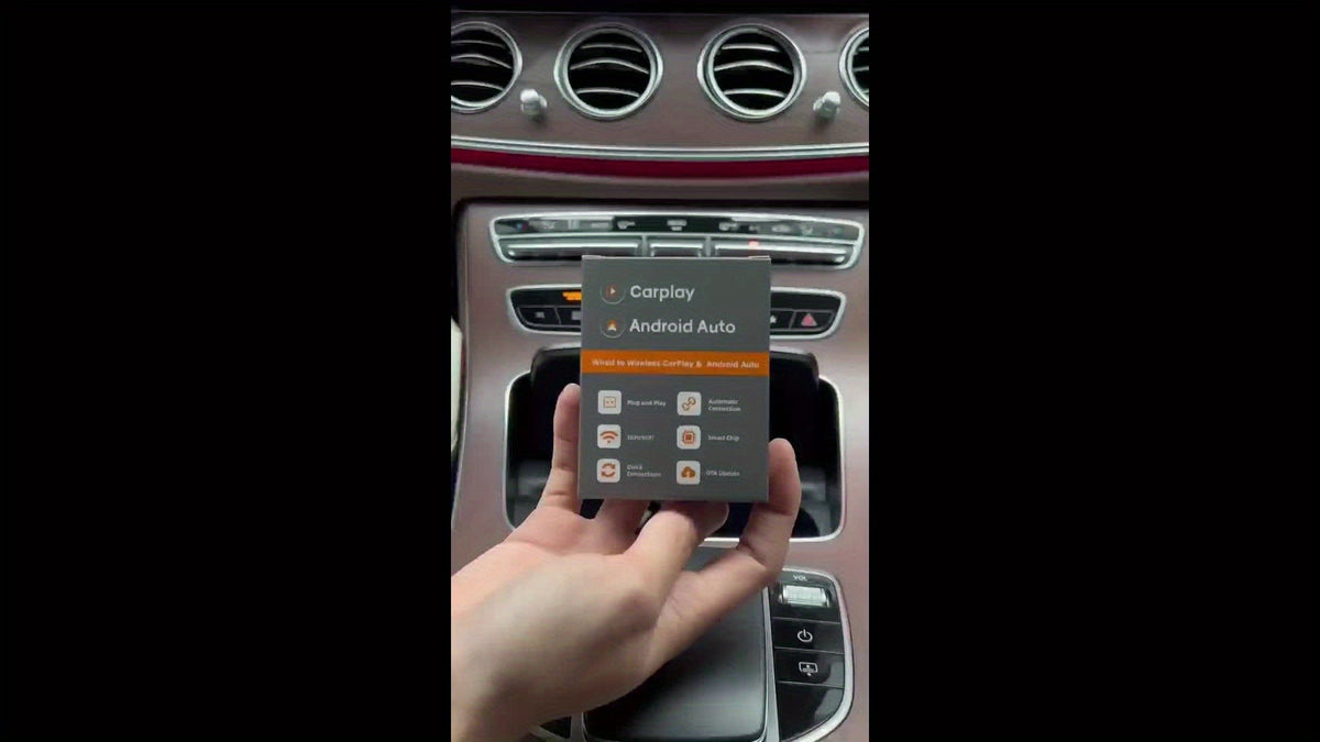 CarPlay & Android Auto Adapter | Plug & Play | Verbindet Automatisch | AutoCast