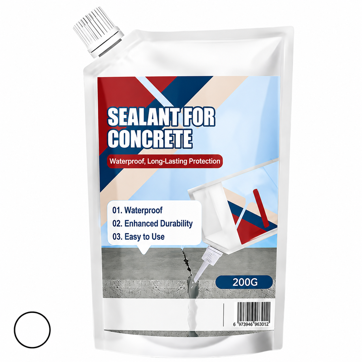 Mastic d’étanchéité pour la réparation des fissures du béton | Comble les fissures du béton | Imperméable après durcissement | StoneBond