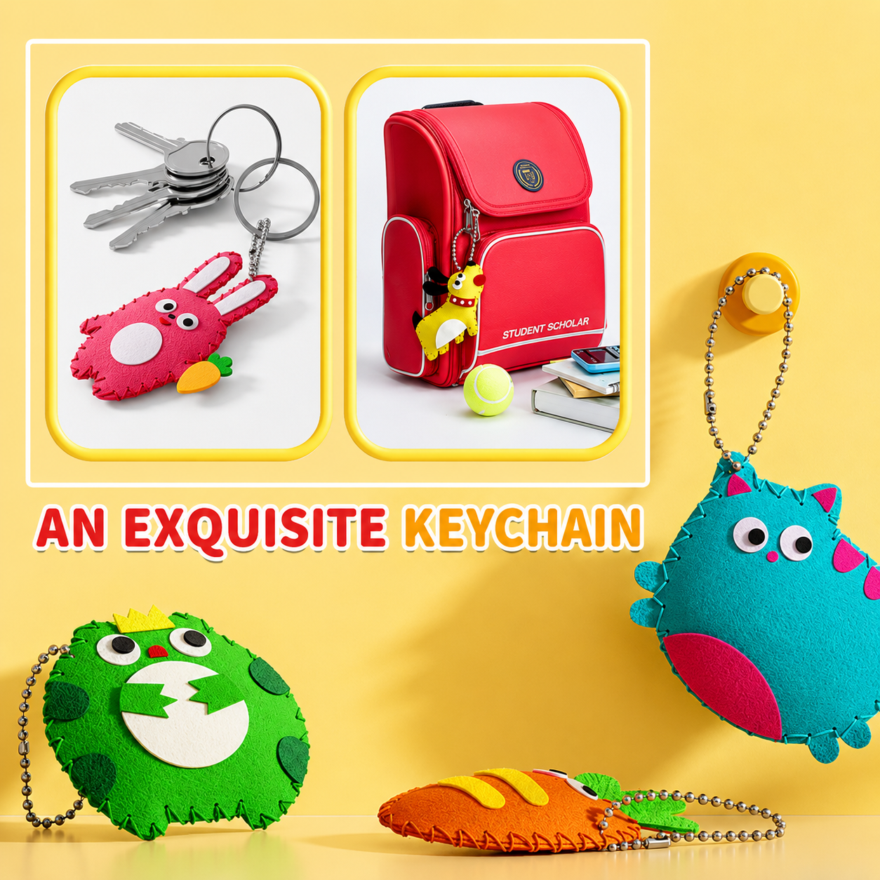 Kit de couture pour enfants | Favorise la motricité fine et la créativité | Activité créative sans écran | StitchKids