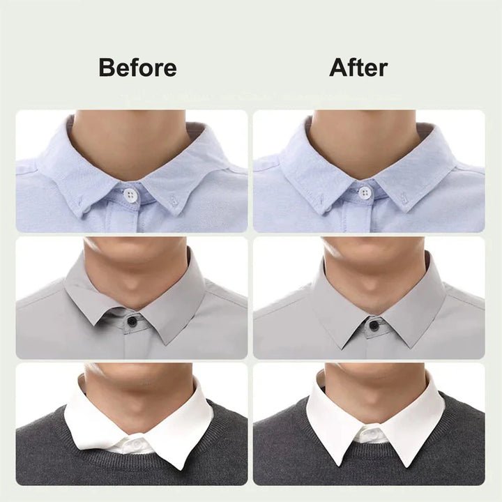 CollarCharm™ | Erzielen Sie einen scharfen Look mit diesem Aufkleber-Set für Kragen!