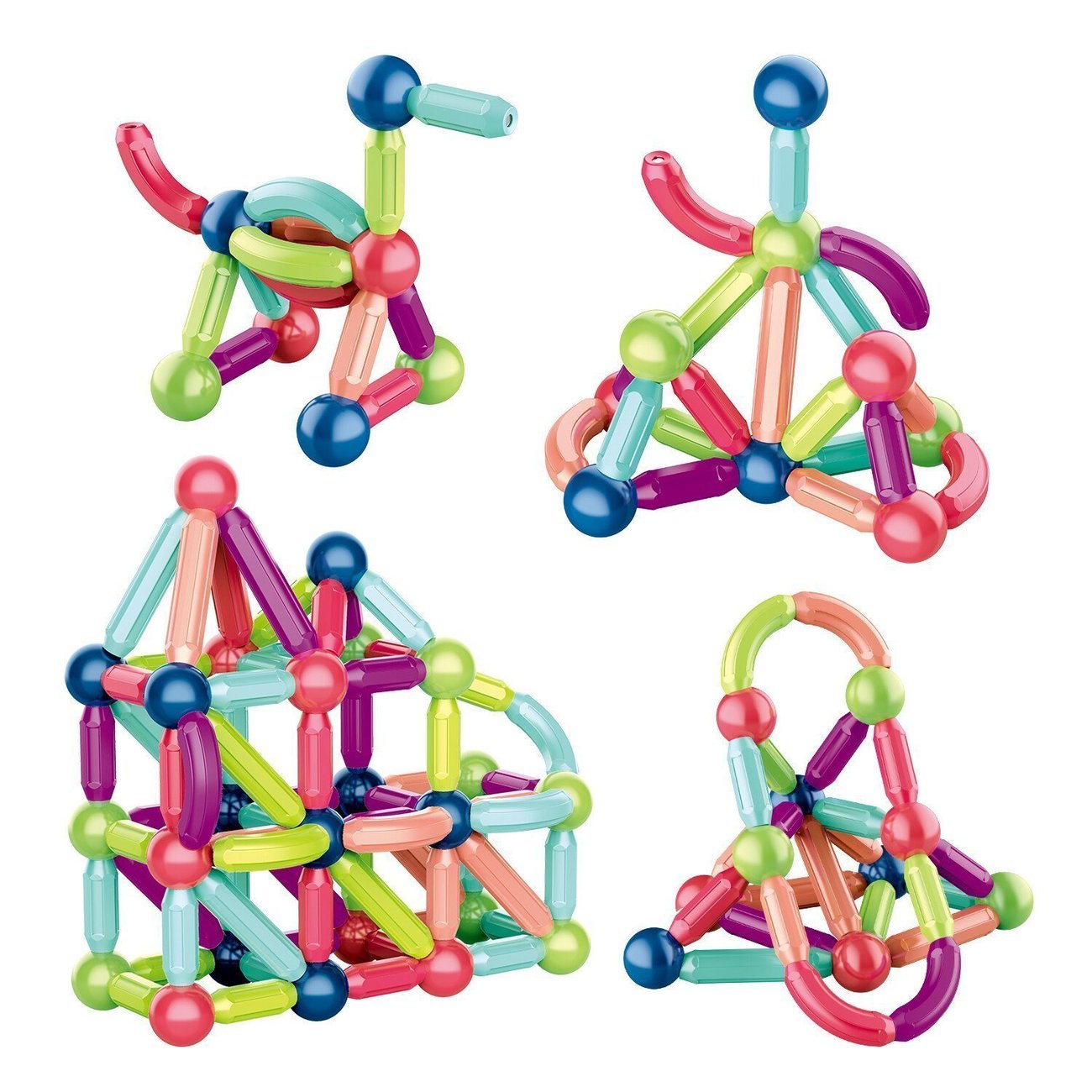 Connect-It Toy™ - Pädagogisches Magnetspielzeug für Kinder