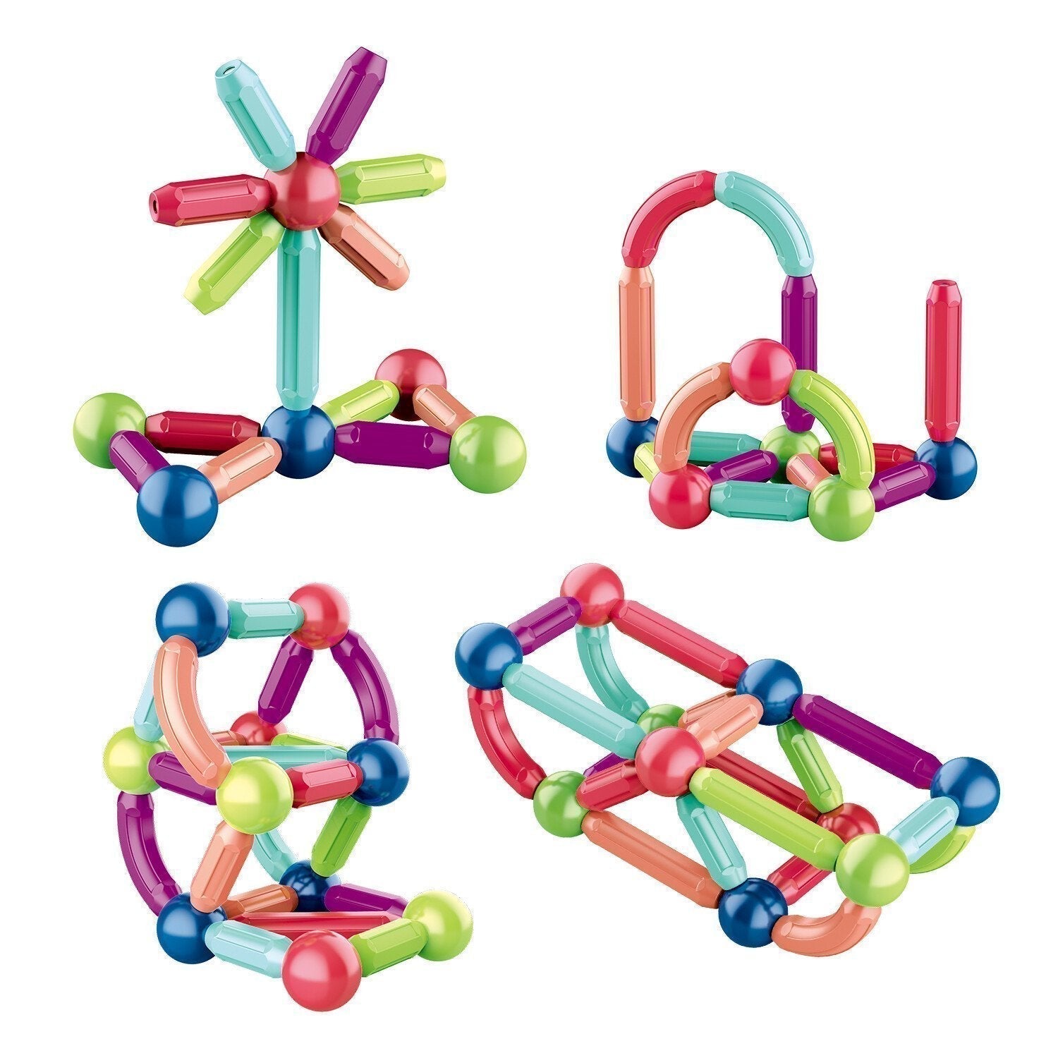 Connect-It Toy™ - Pädagogisches Magnetspielzeug für Kinder